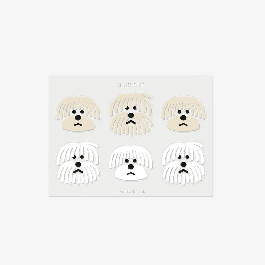 HAIR CUT STICKER
