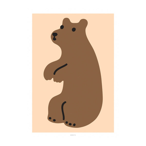 HUGGY BEAR - BROWN POSTER