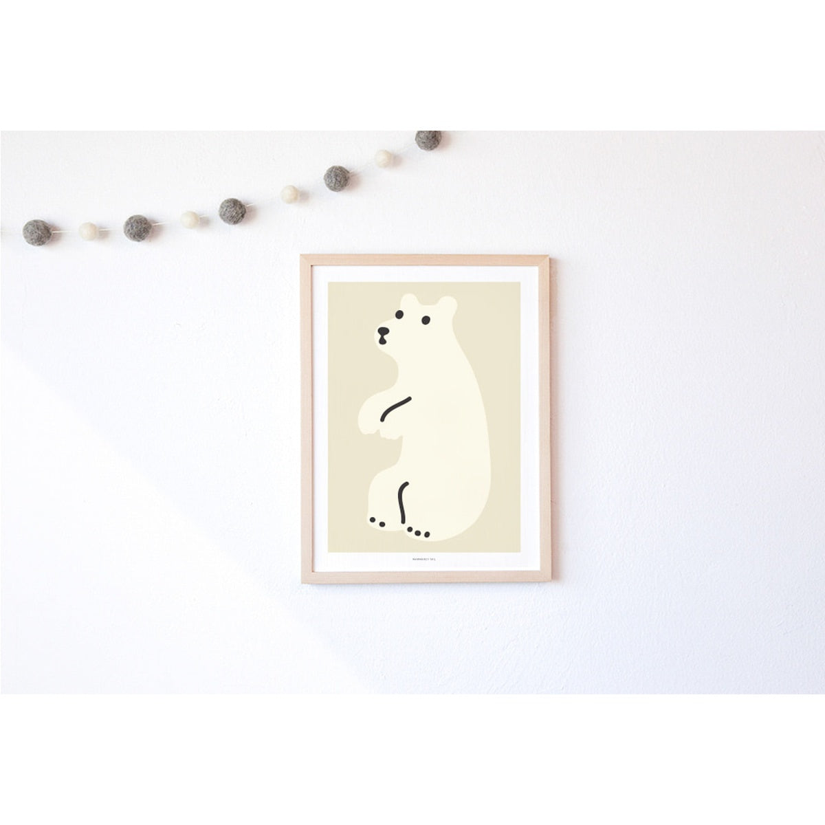 HUGGY BEAR - CREAM POSTER