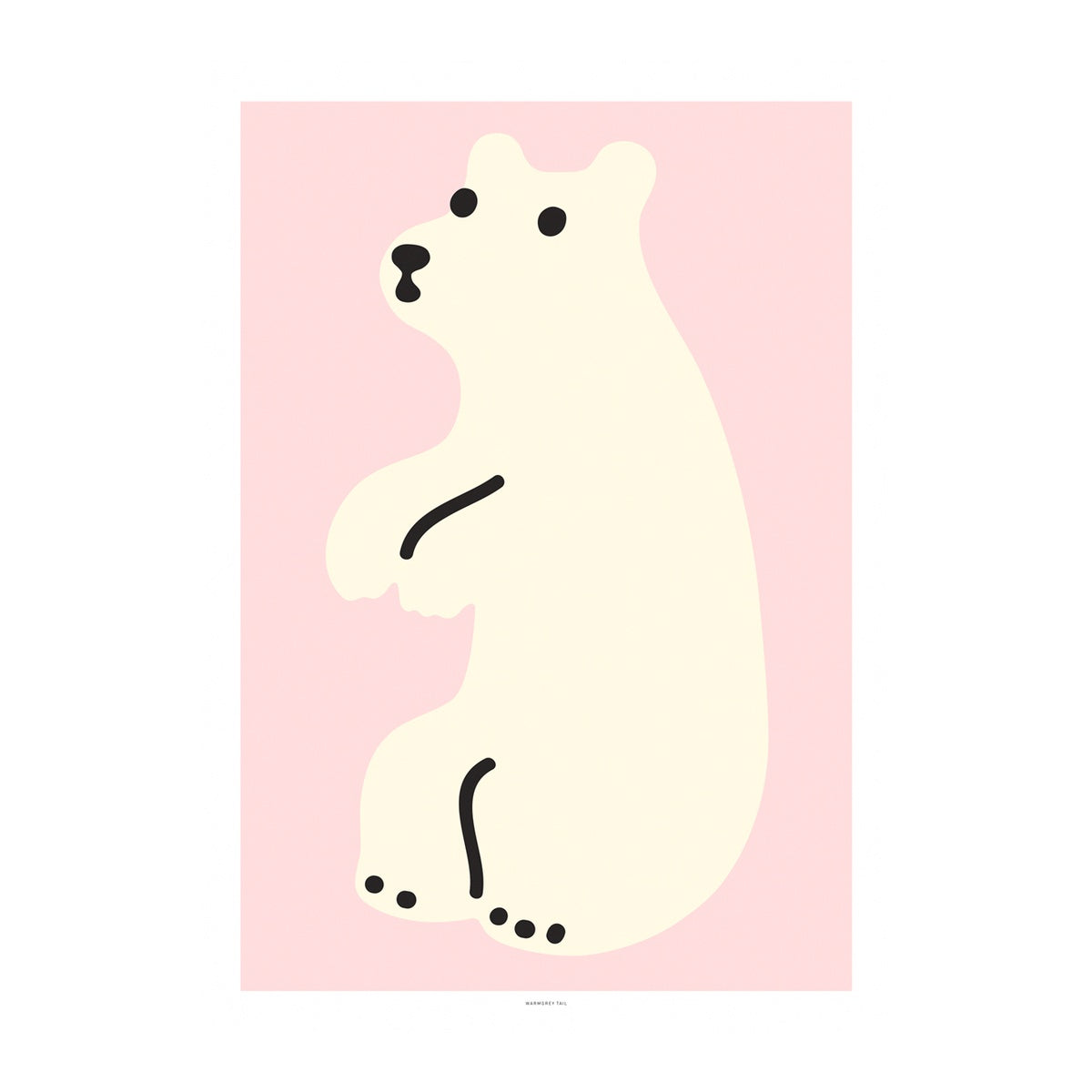 HUGGY BEAR - PINK POSTER