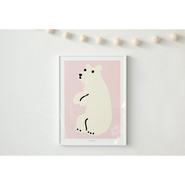 HUGGY BEAR - PINK POSTER