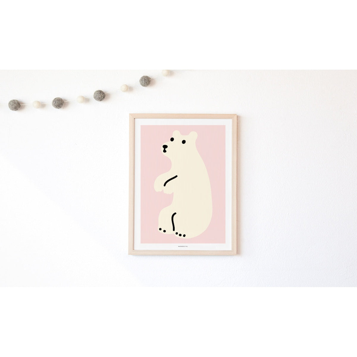 HUGGY BEAR - PINK POSTER