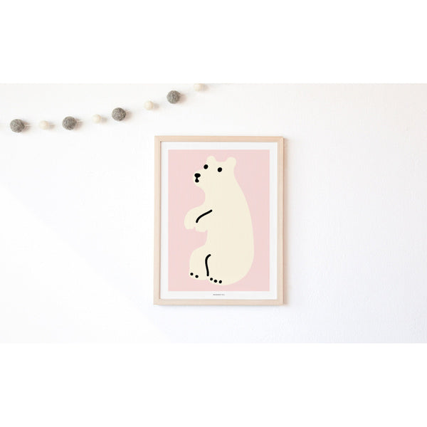 HUGGY BEAR - PINK POSTER