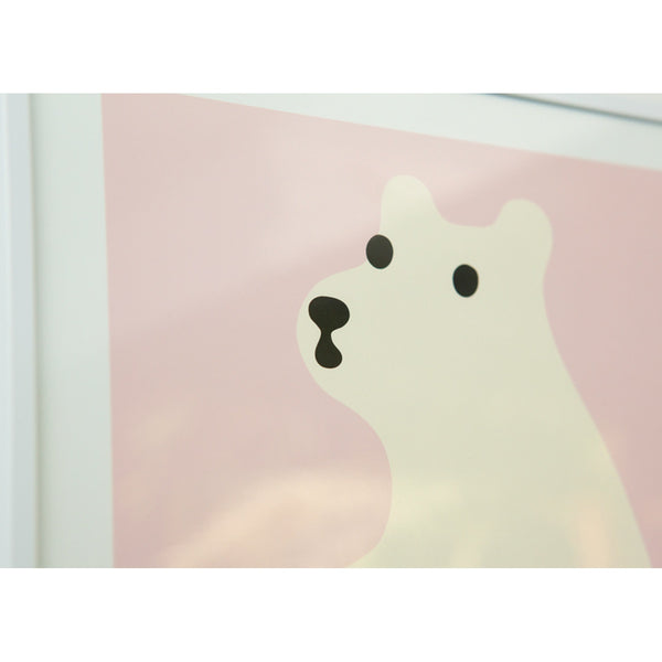 HUGGY BEAR - PINK POSTER
