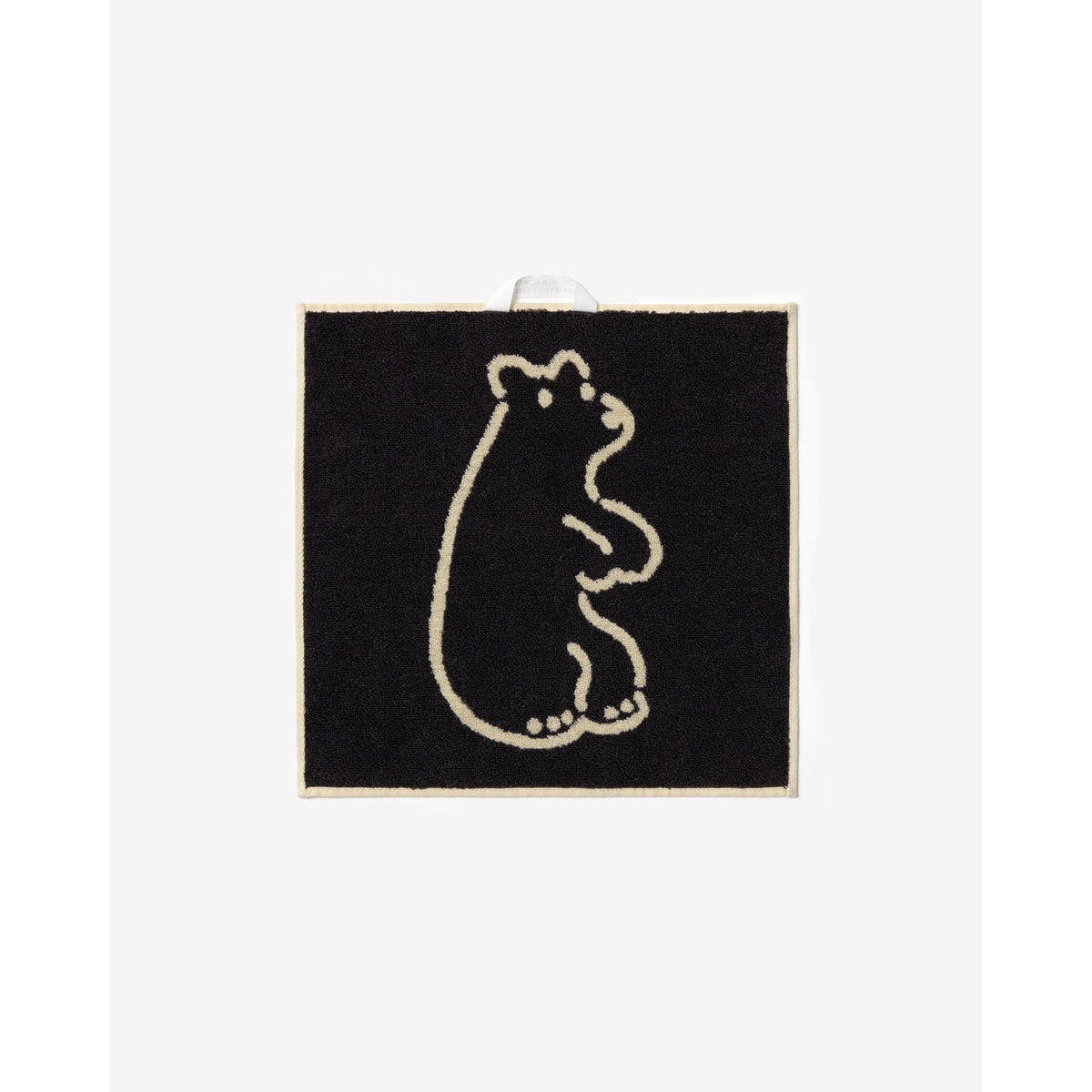 HUGGY BEAR HAND TOWEL - CREAM