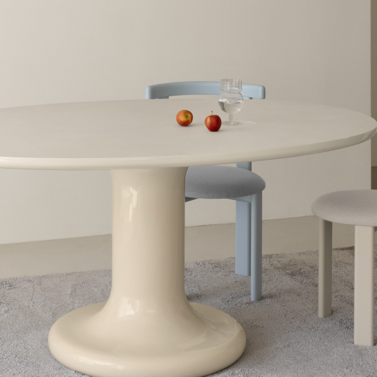 HUSH CERAMIC SOFT TABLE (OVAL)