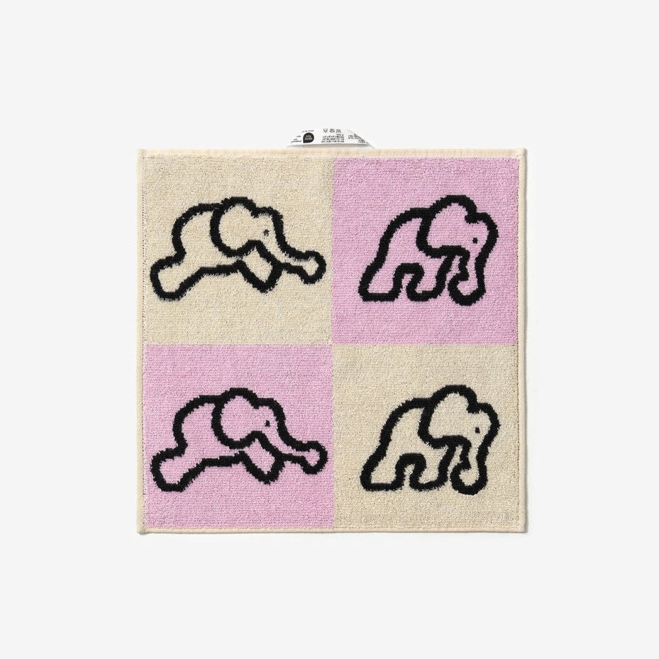 JUMPING ELEPHANT HAND TOWEL