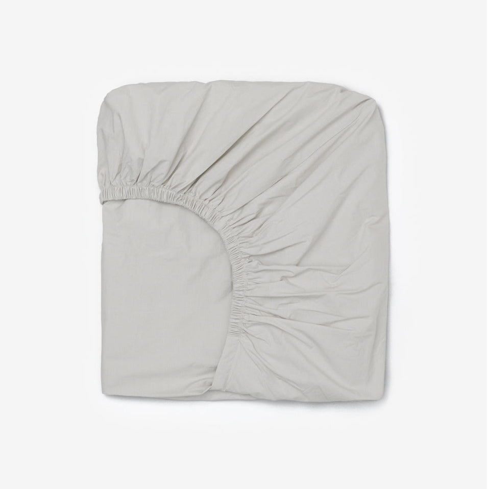 LIGHT GREY FITTED SHEET