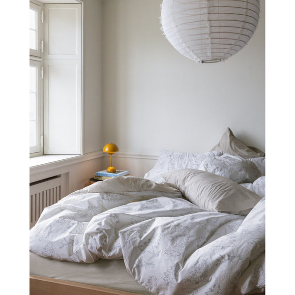 LIGHT GREY FITTED SHEET