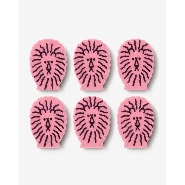 LION DISH SPONGE - BLACK