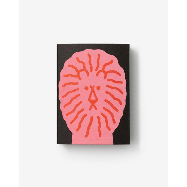 LION DISH SPONGE - RED