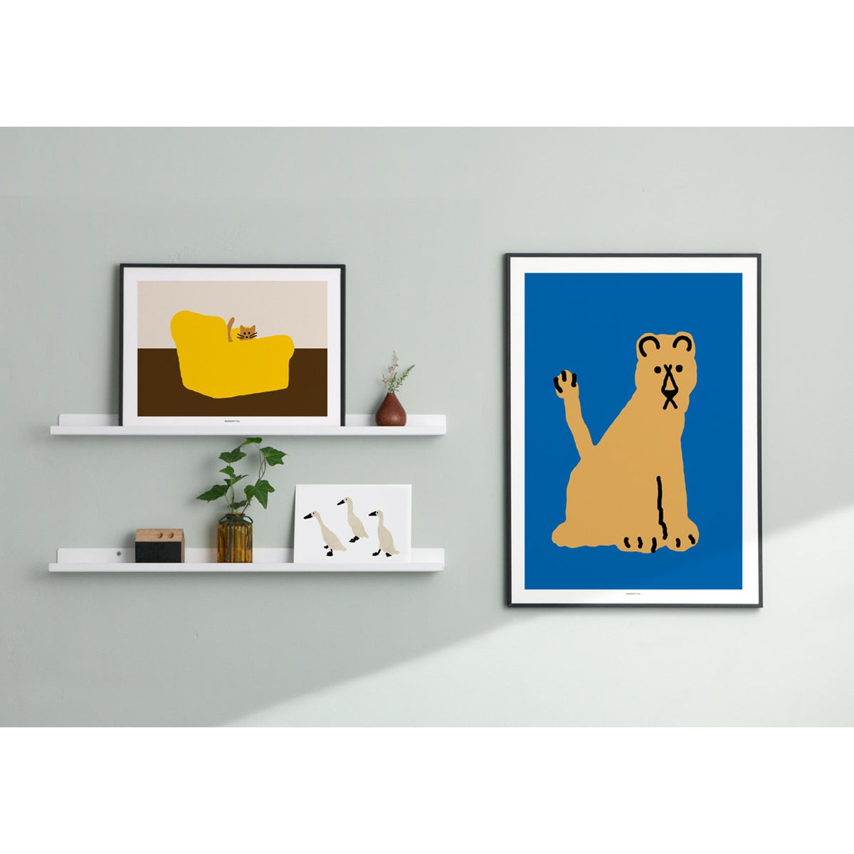 LIONESS - BROWN POSTER