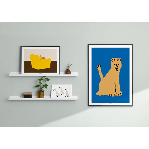 LIONESS - BROWN POSTER