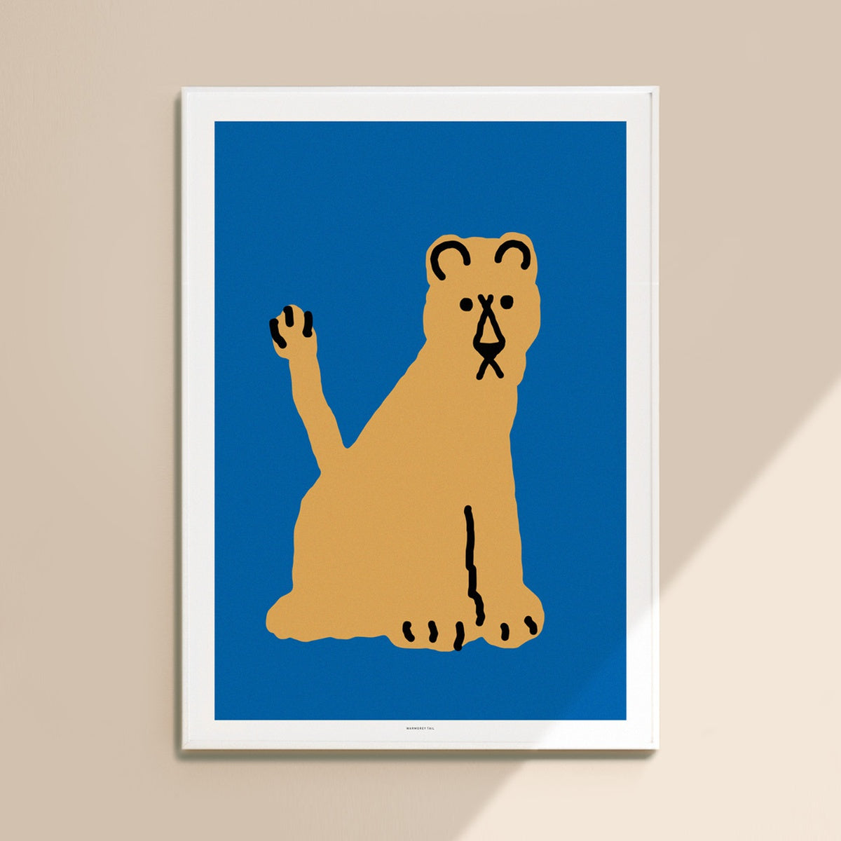 LIONESS - BROWN POSTER