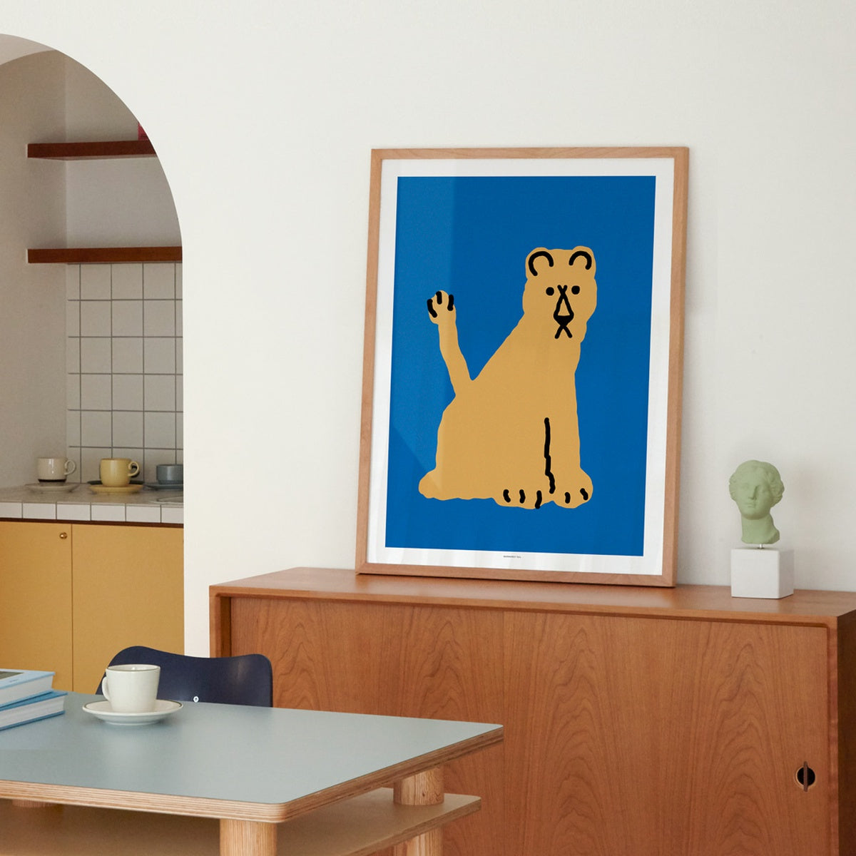 LIONESS - BROWN POSTER