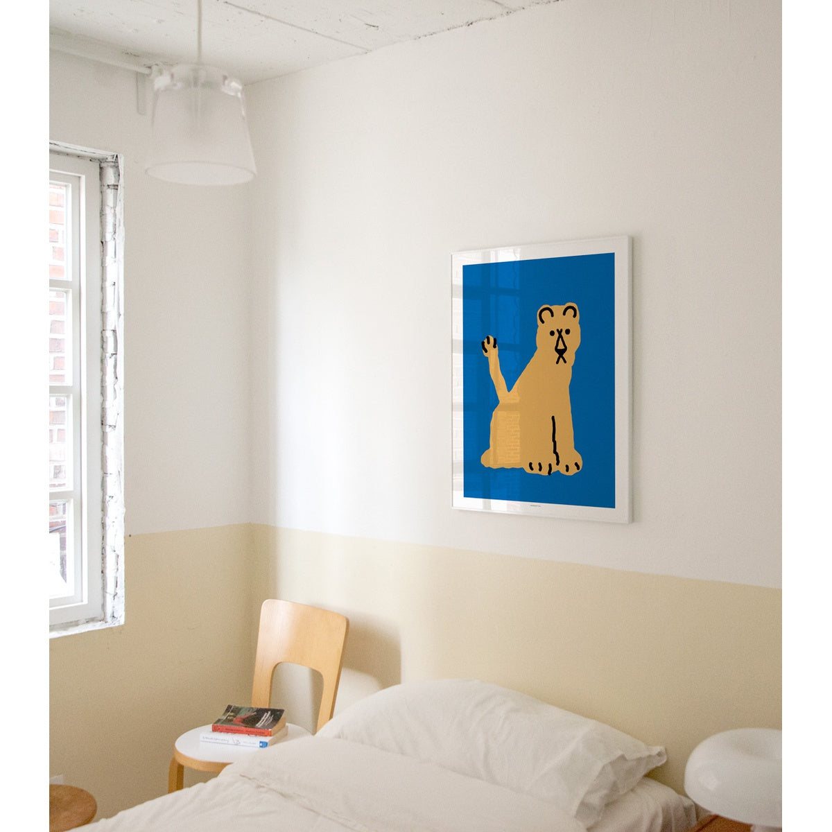 LIONESS - BROWN POSTER