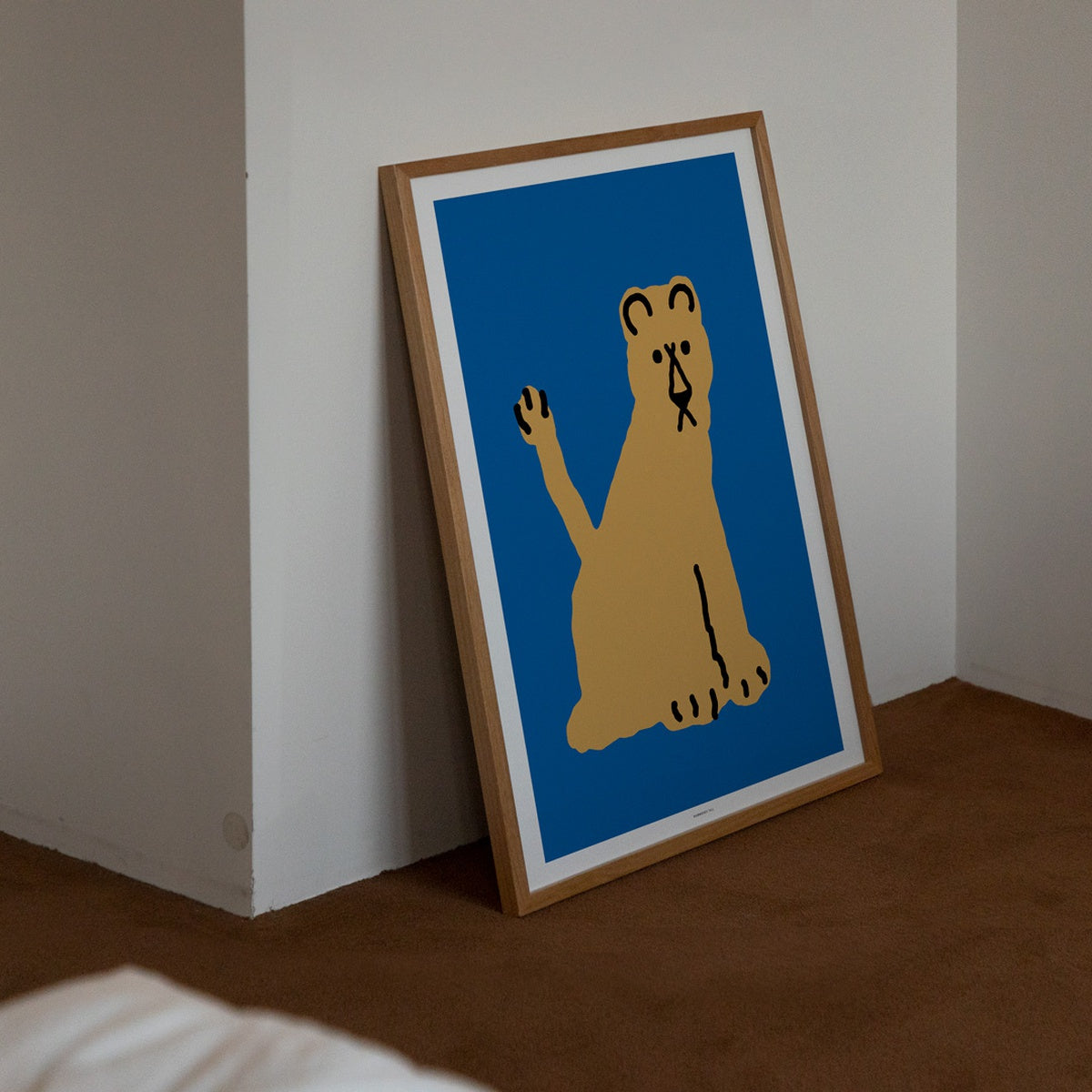 LIONESS - BROWN POSTER