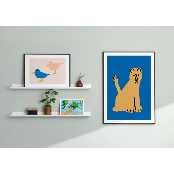 LIONESS - BROWN POSTER