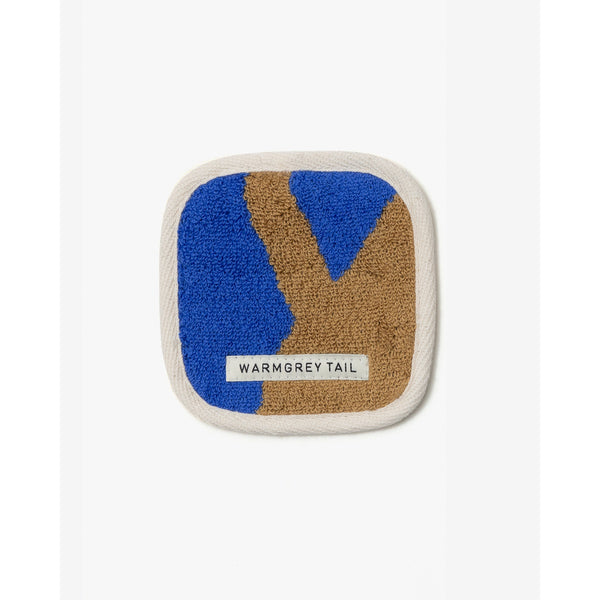 LIONESS TOWEL COASTER - BLUE