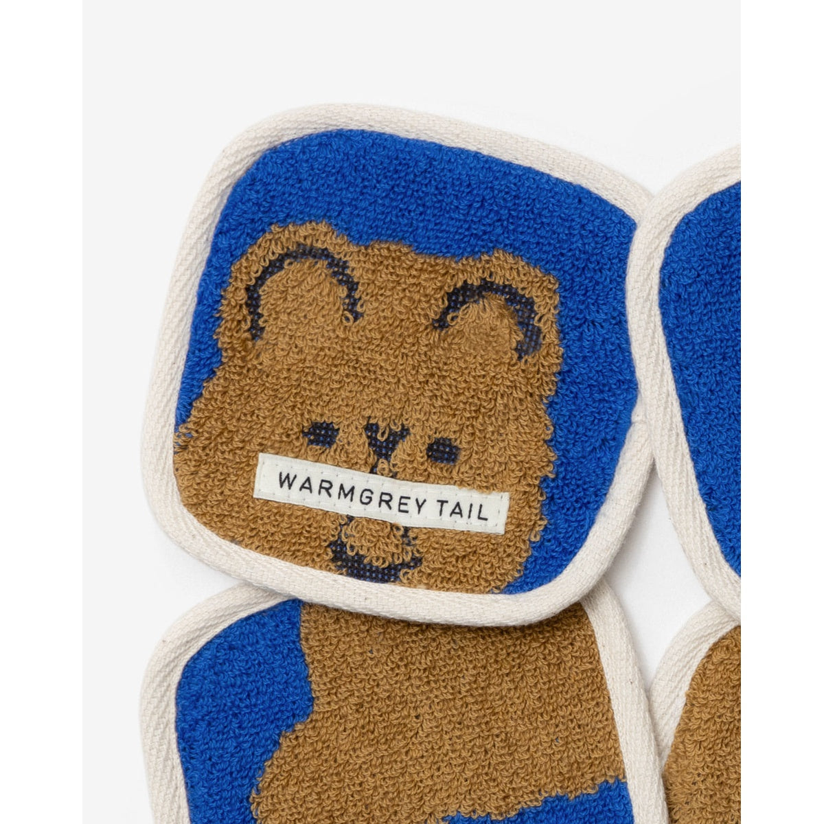 LIONESS TOWEL COASTER - BLUE