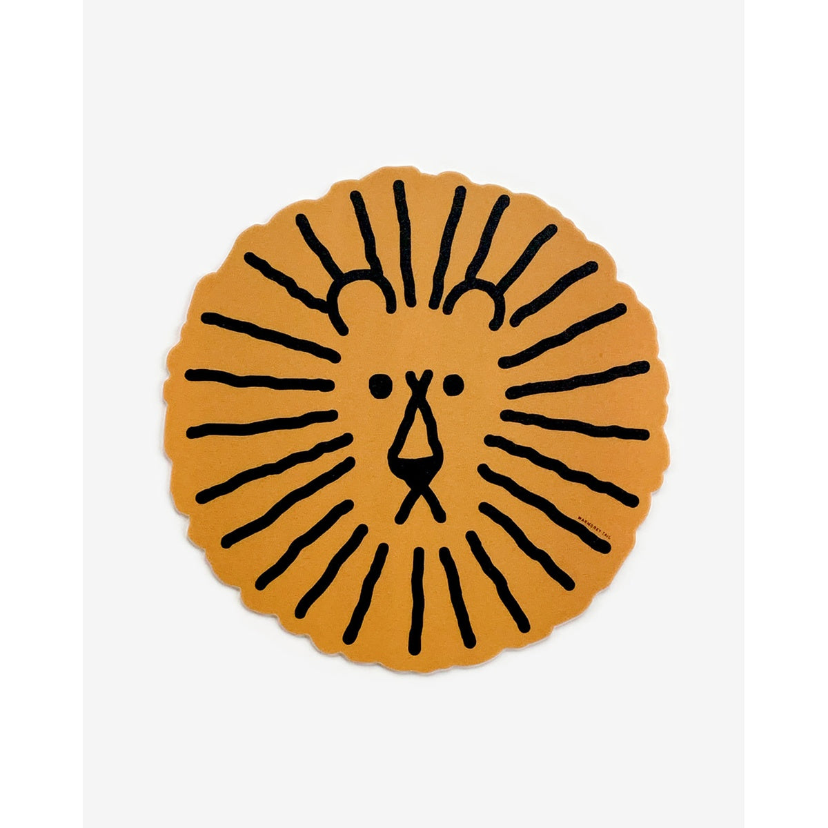 LION MOUSE PAD - BROWN
