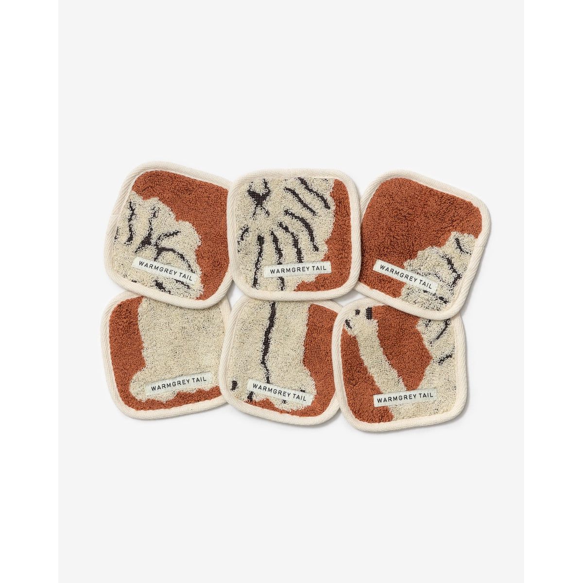 LION TOWEL COASTER - CREAM