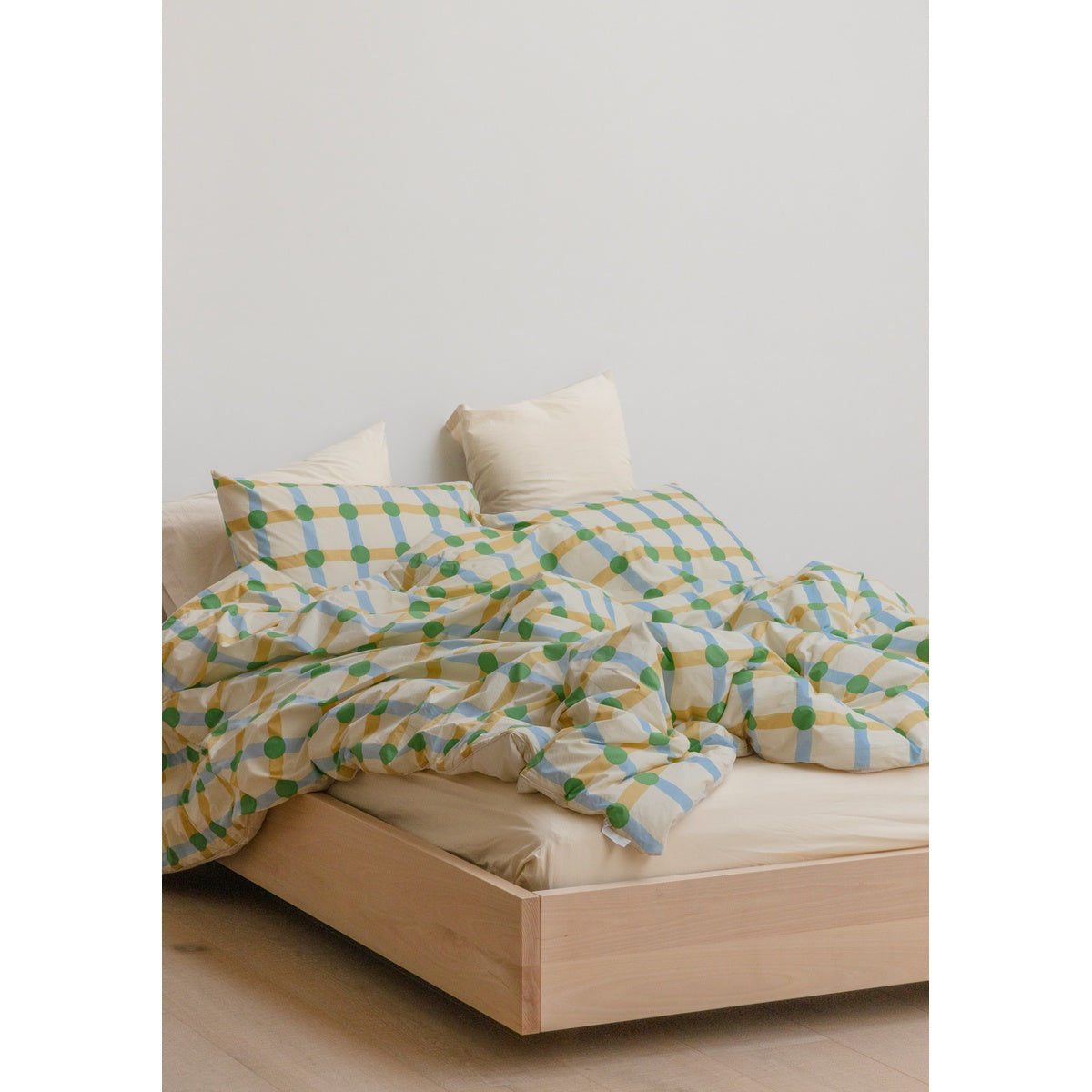 MIST BEIGE FITTED SHEET