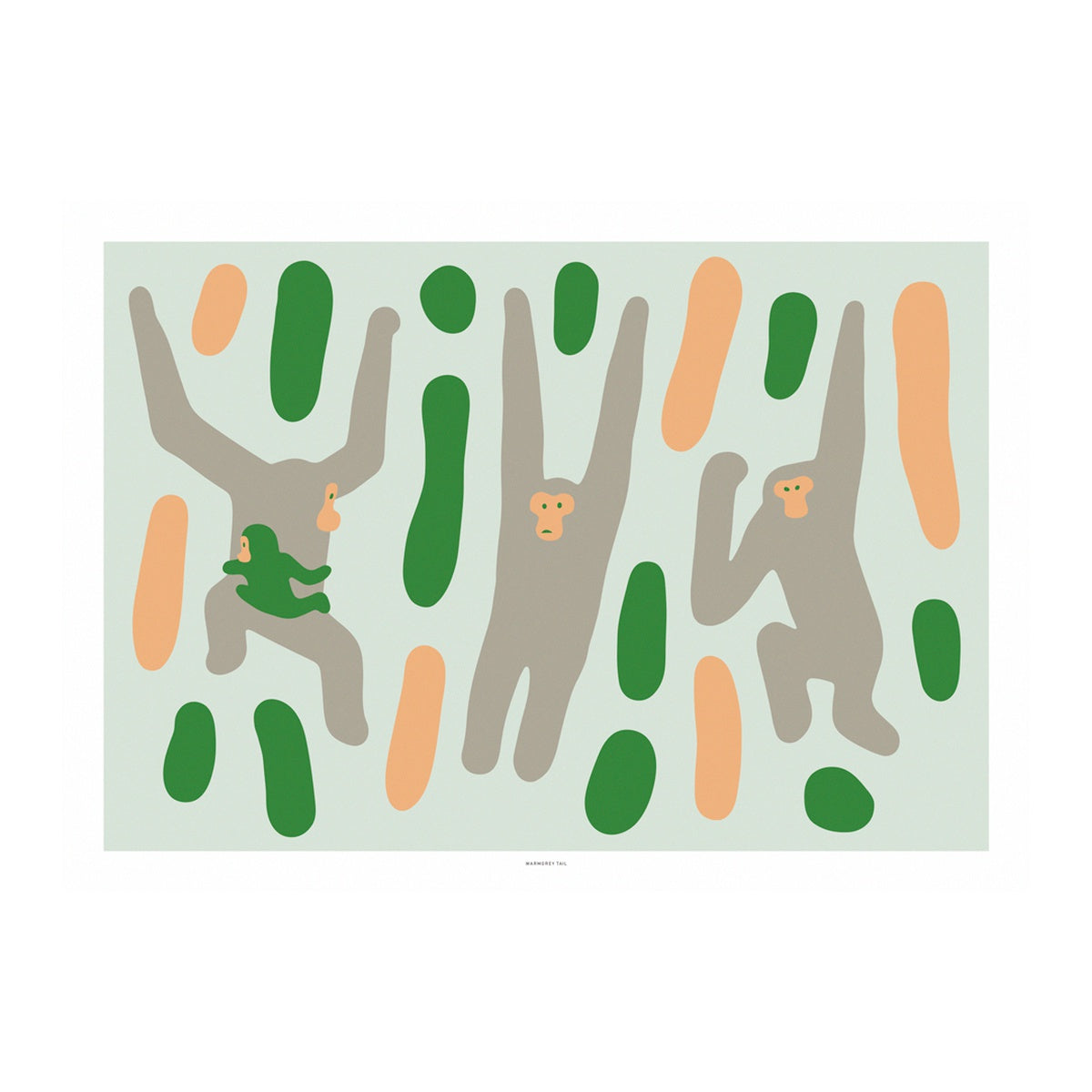 MONKEY JUNGLE POSTER