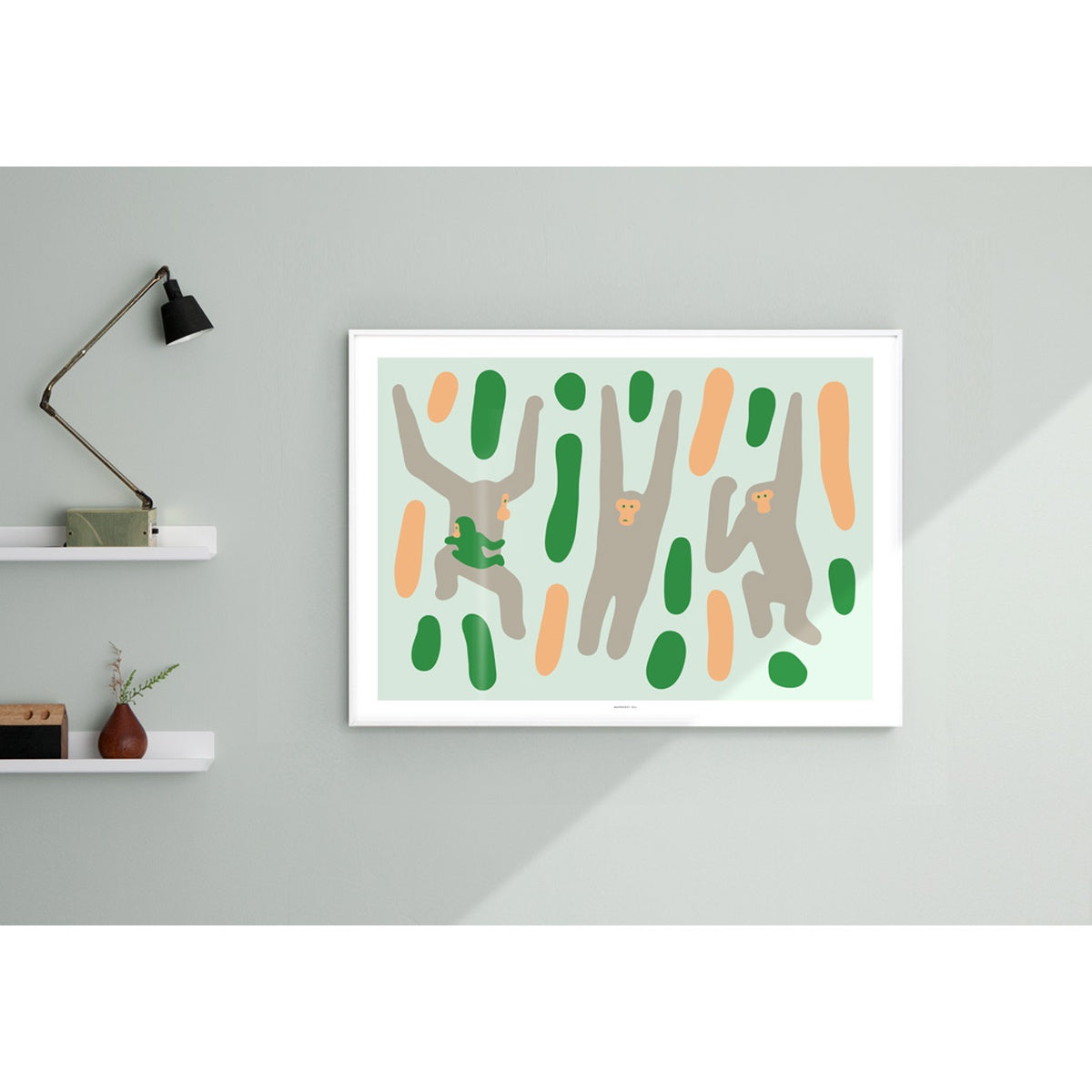 MONKEY JUNGLE POSTER