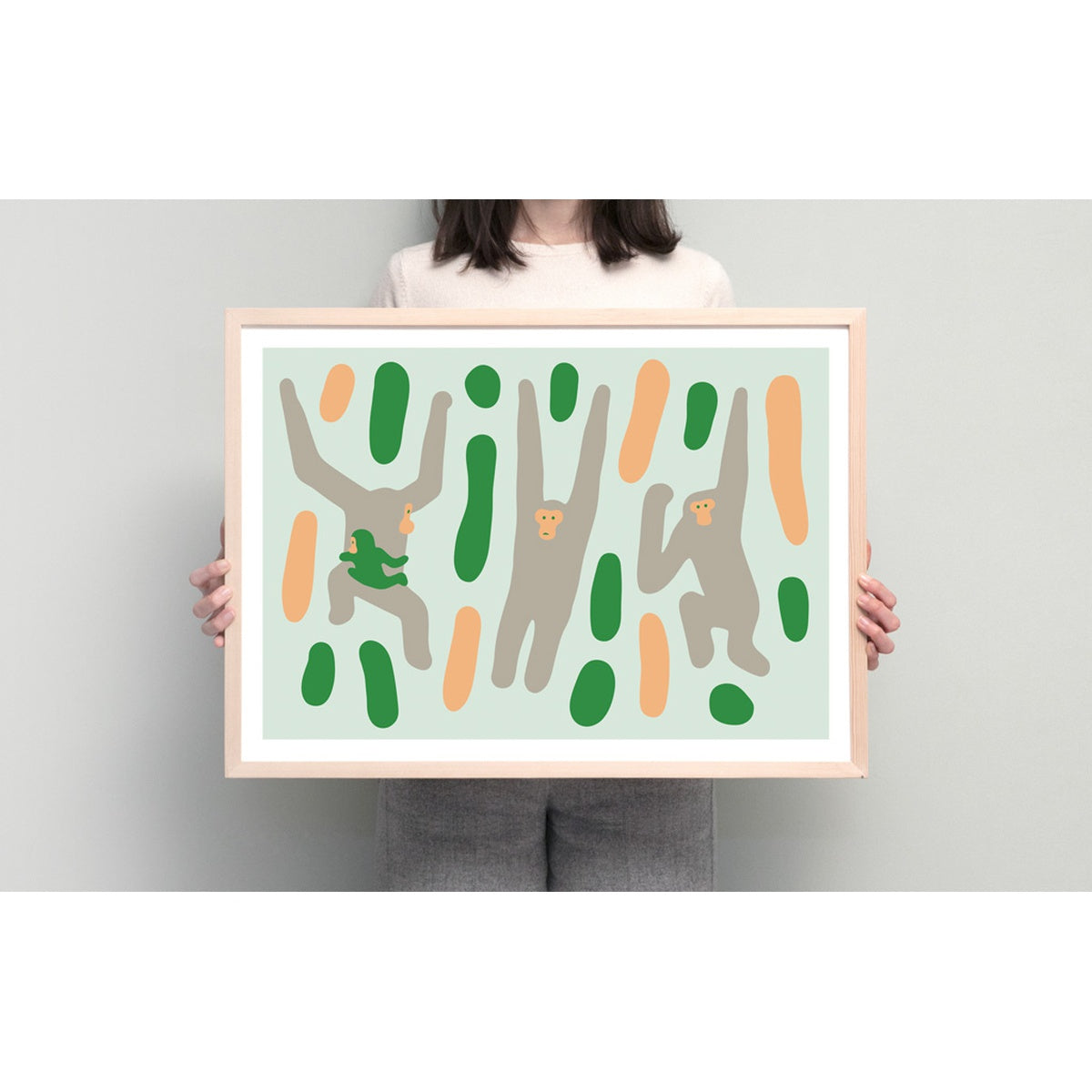 MONKEY JUNGLE POSTER