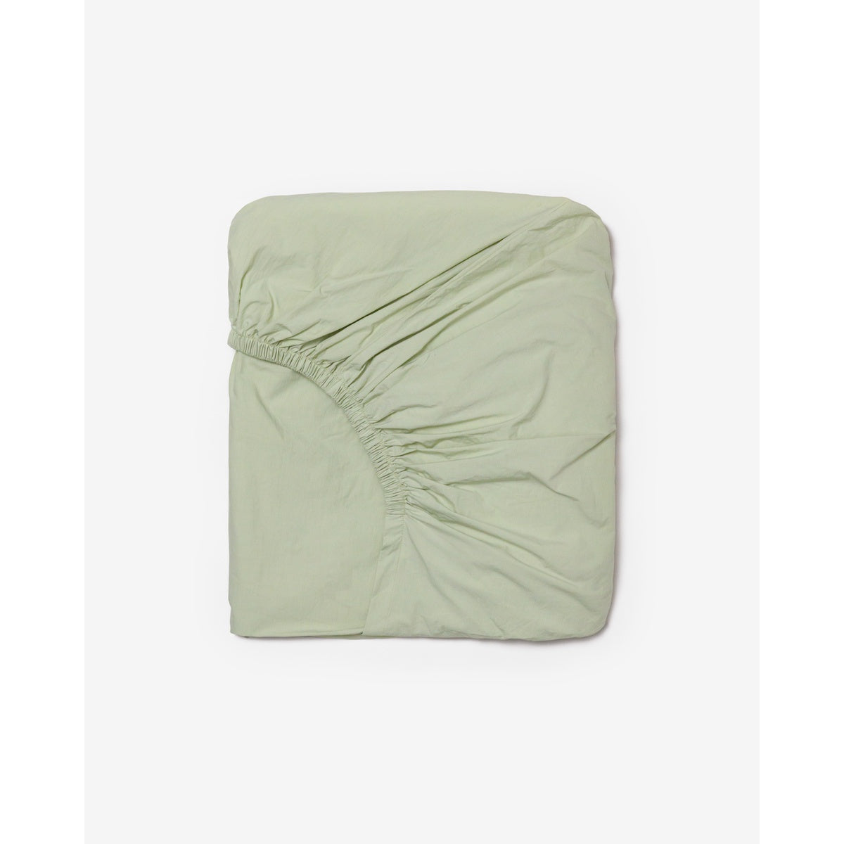 PASTEL OLIVE FITTED SHEET