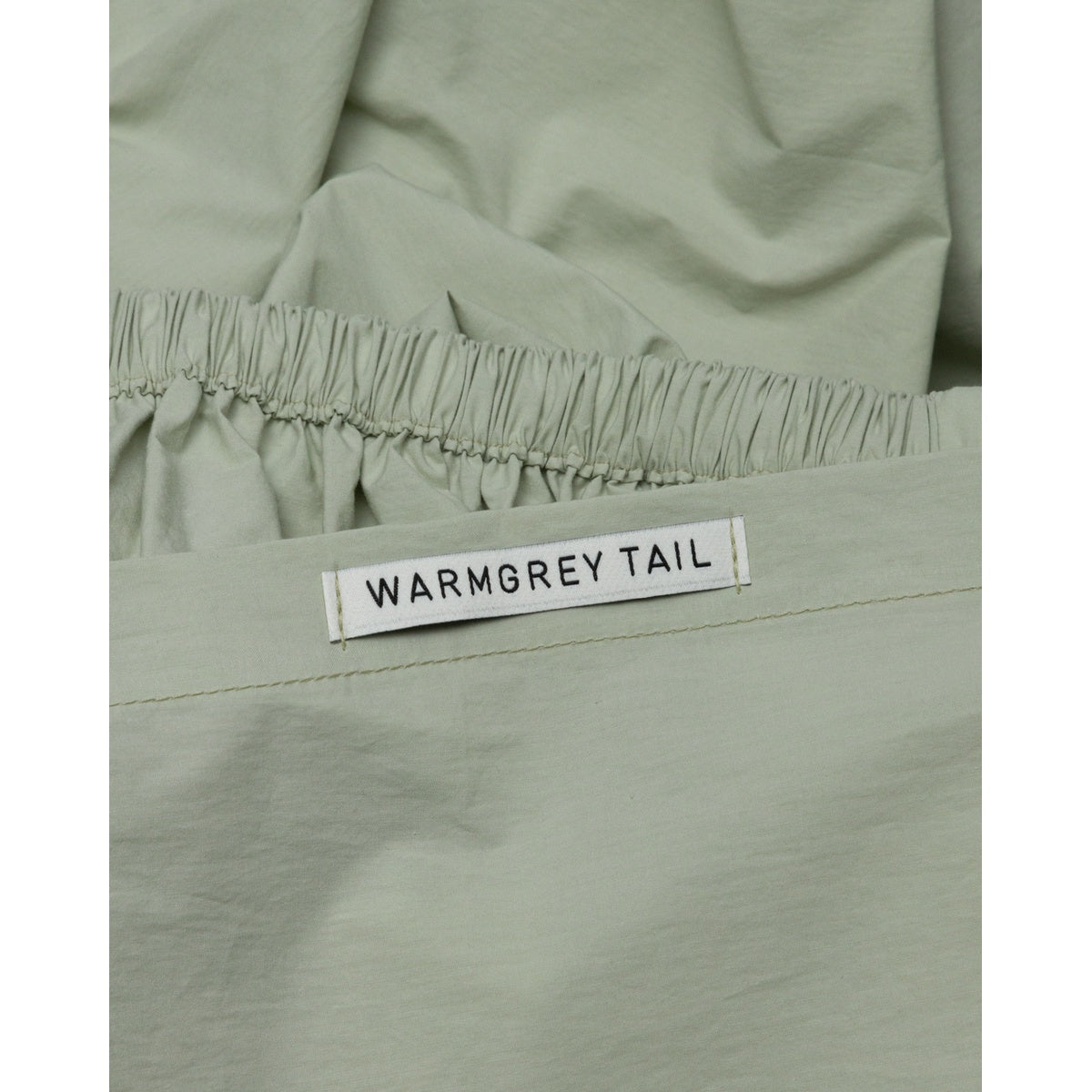 PASTEL OLIVE FITTED SHEET
