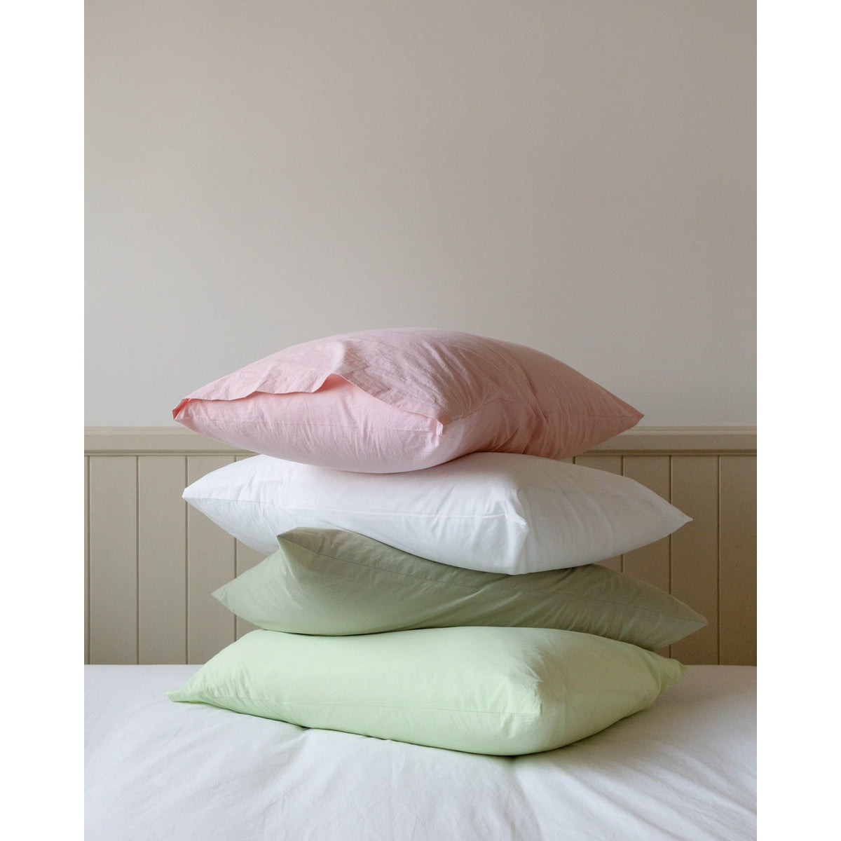 PASTEL OLIVE PILLOW CASE