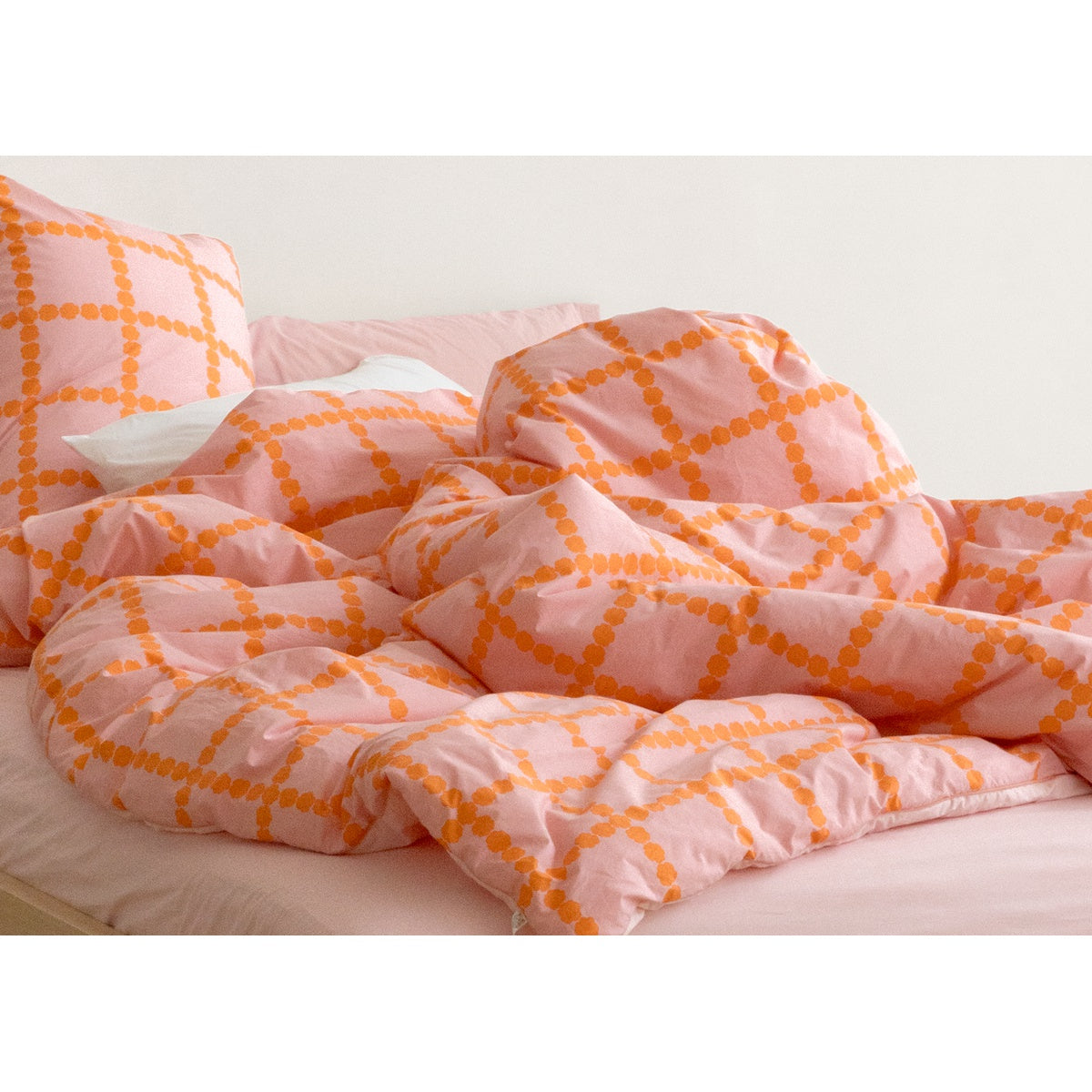 PINK FITTED SHEET