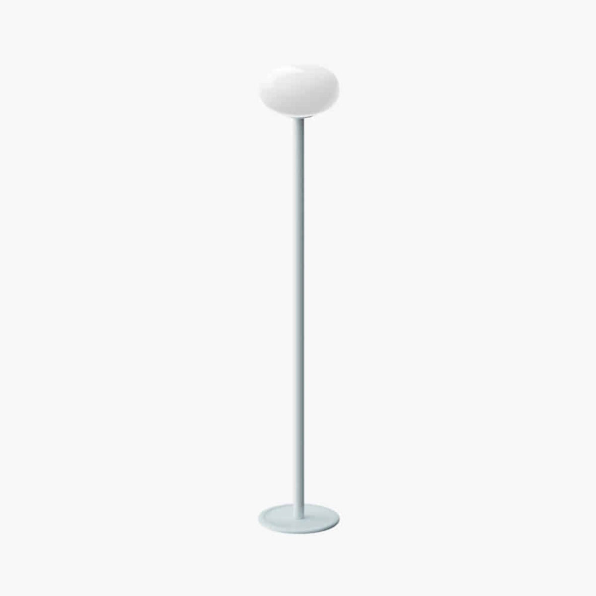 SNOWBALL22 V2 SOLID FLOOR LAMP - WHITE & ICE BLUE
