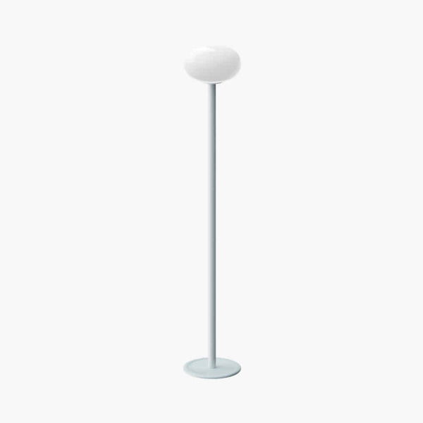 SNOWBALL22 V2 SOLID Floor Lamp - White & Ice Blue