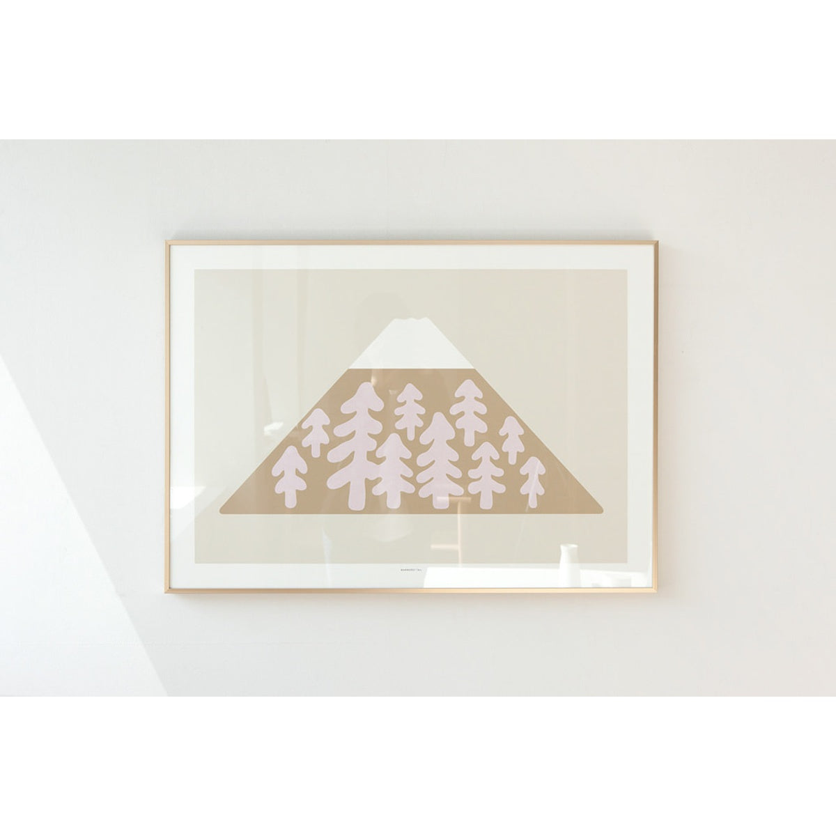 SNOW PEAK - BROWN POSTER