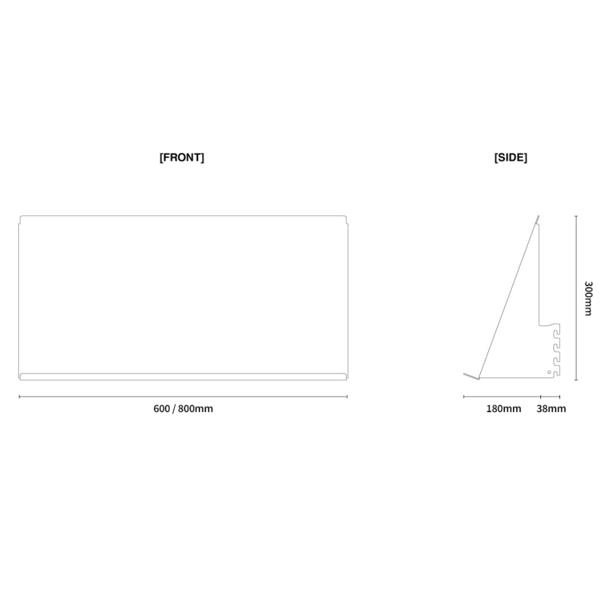 SYSTEM000 DISPLAY SHELF