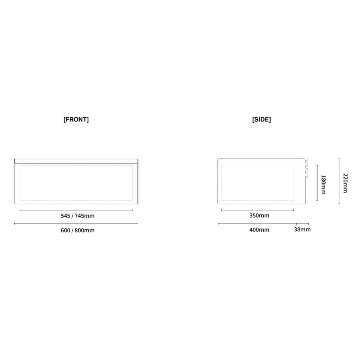 SYSTEM000 DRAWER MEDIUM (NON-LIGHTING)