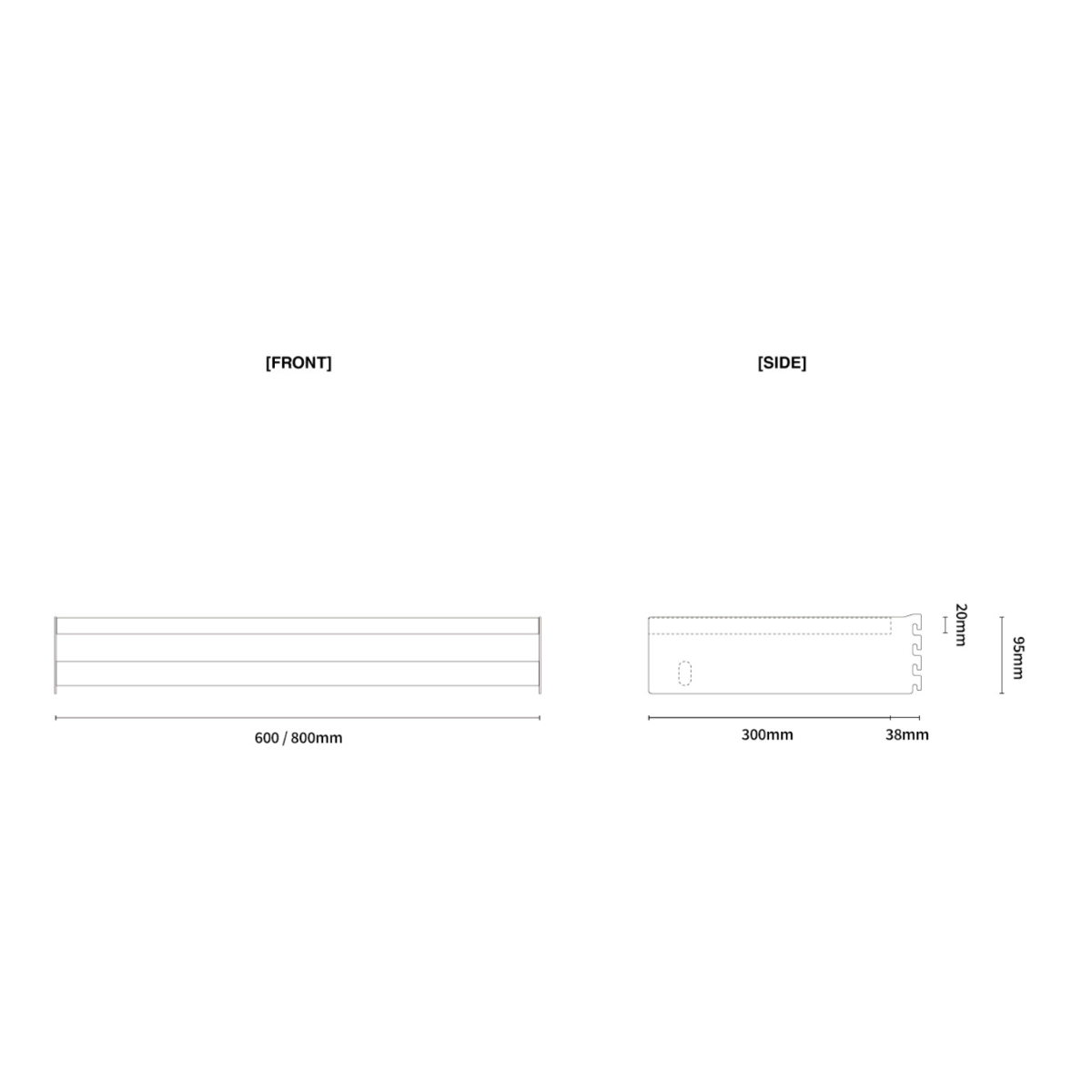 SYSTEM000 HANGER SHELF
