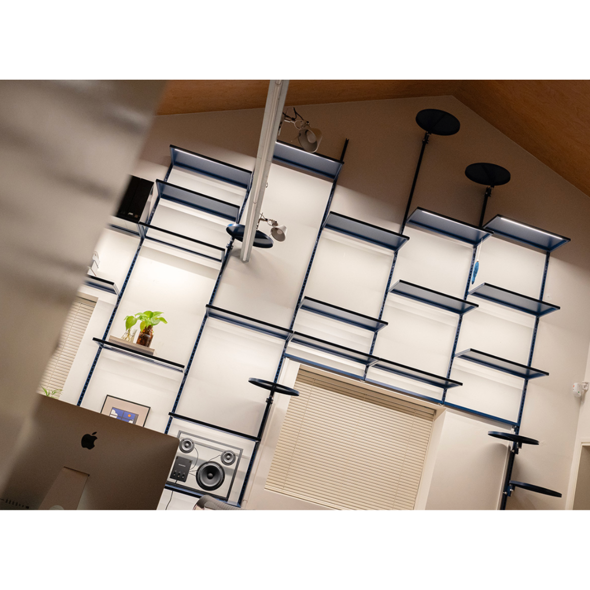 SYSTEM000 SHELF WITH GLASS