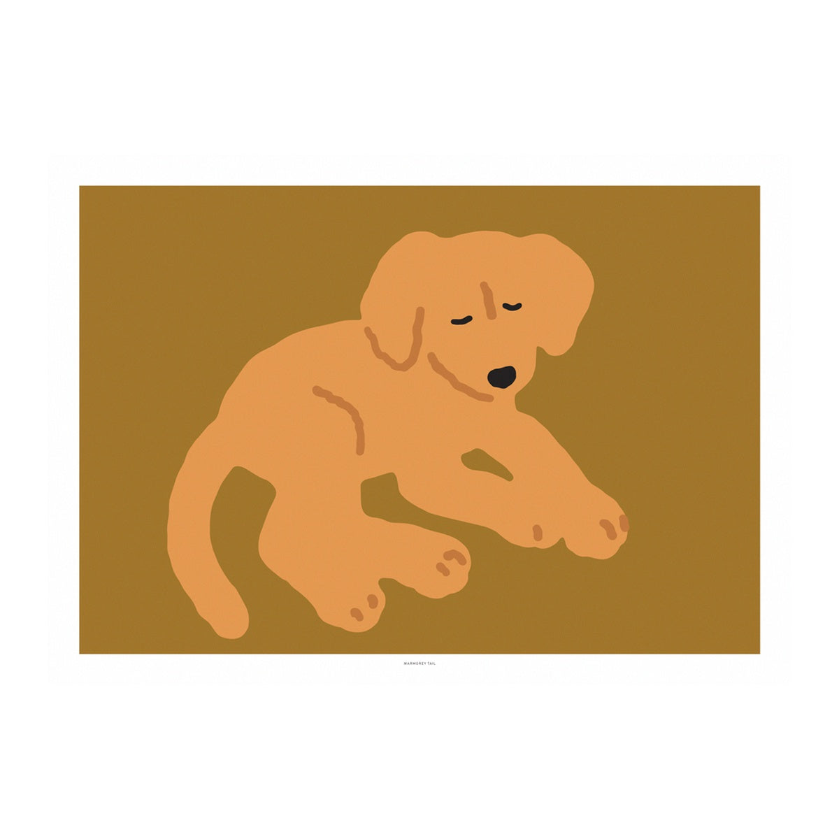 SLEEPING DOG POSTER