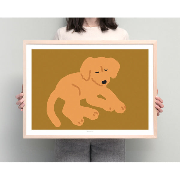 SLEEPING DOG POSTER