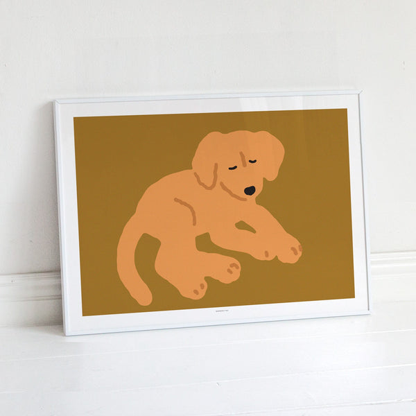 SLEEPING DOG POSTER