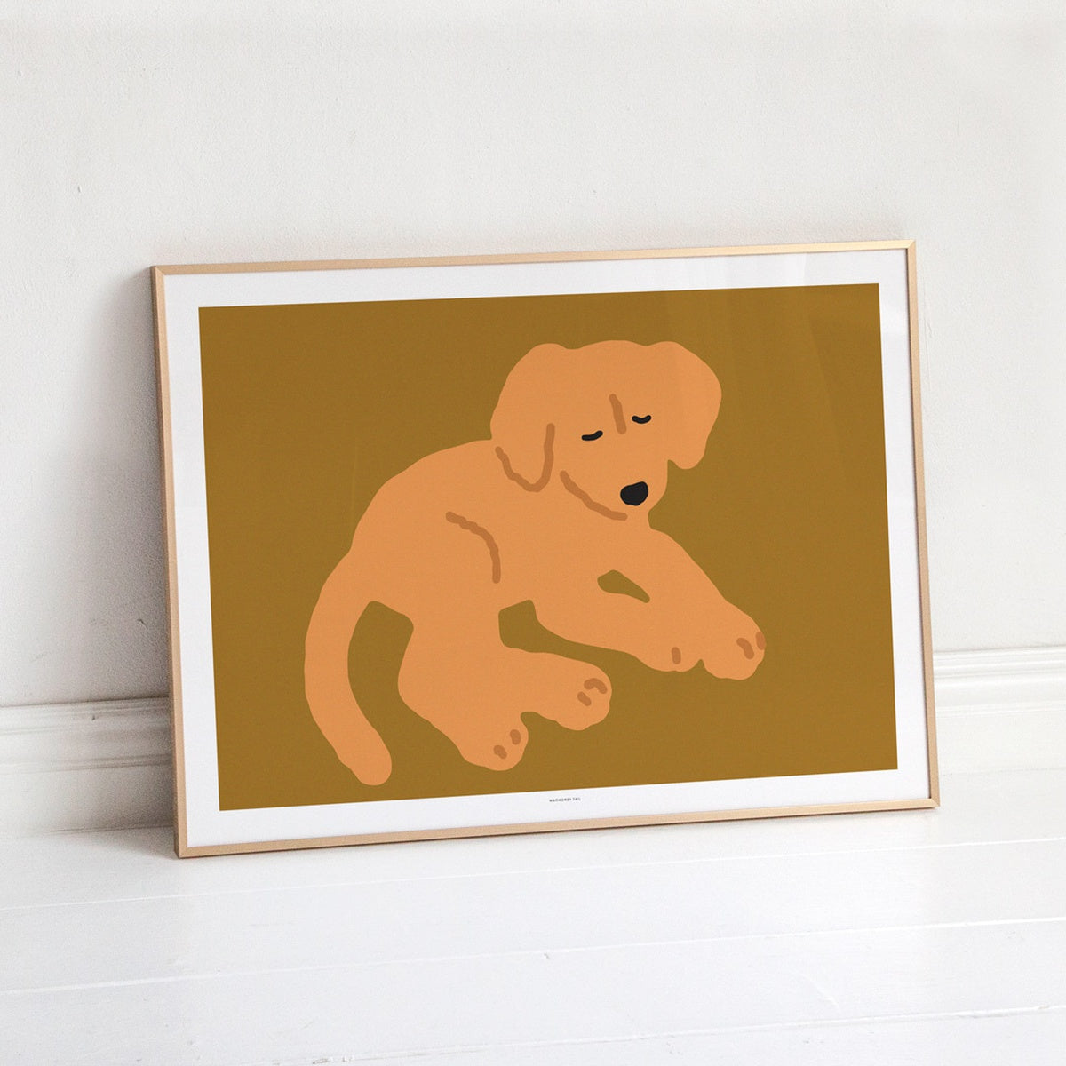 SLEEPING DOG POSTER