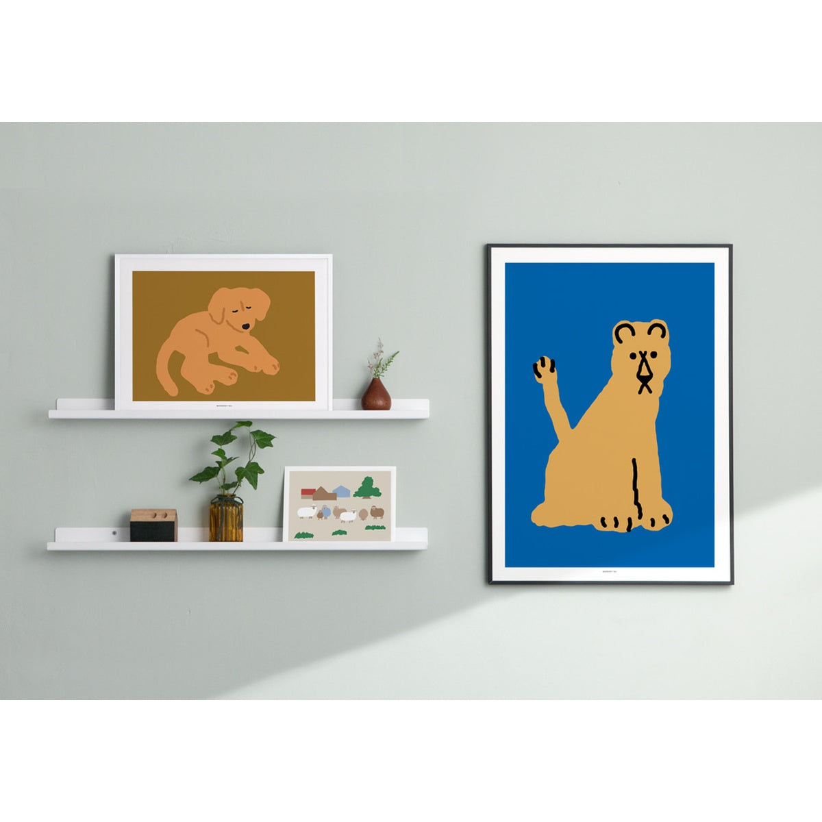 SLEEPING DOG POSTER