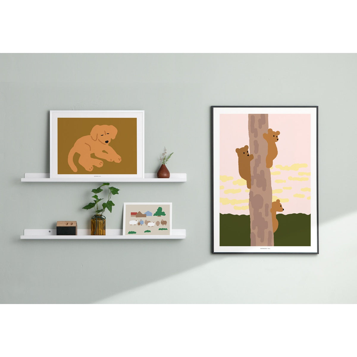 SLEEPING DOG POSTER