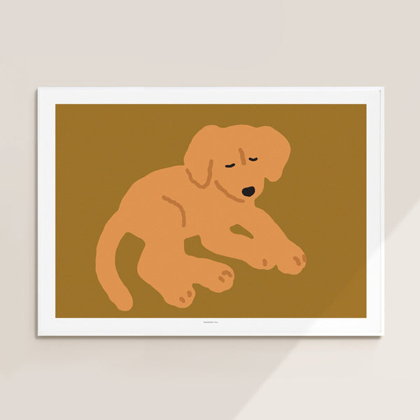 SLEEPING DOG POSTER