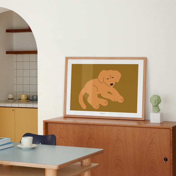 SLEEPING DOG POSTER