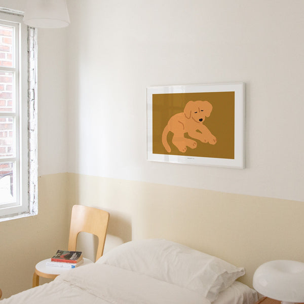 SLEEPING DOG POSTER